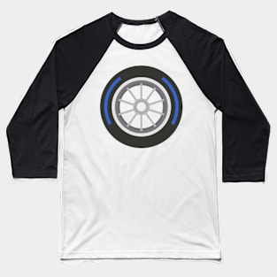 Wet Tire Tyre Baseball T-Shirt